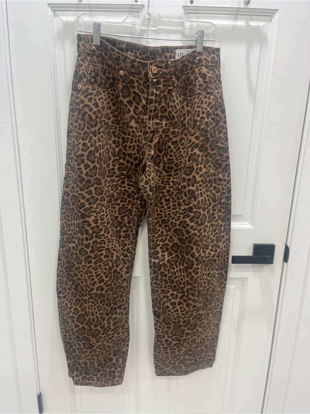 GAP High Rise Barrel Jeans